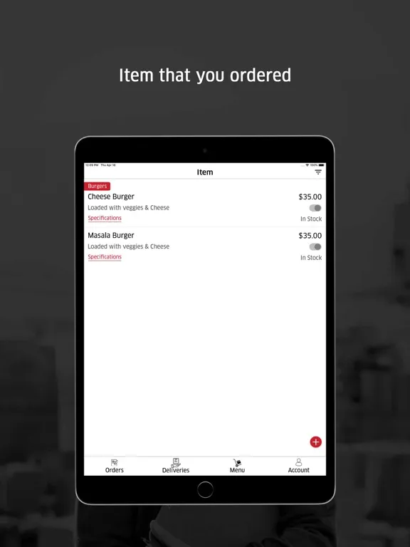 Скриншоты Dinner in a Box Store iPad 