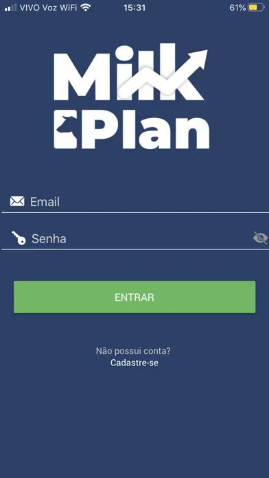 Milkplan App Screenshots
