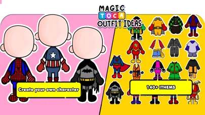ภาพหน้าจอของ Outfits Ideas :Magic toca