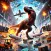 Dino Game City Destruction