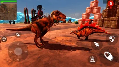 ภาพหน้าจอของ Dino Clash: Fight for Survival