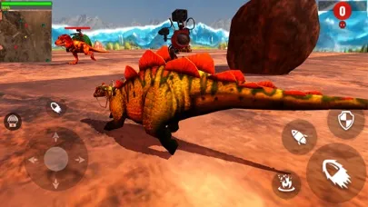 ภาพหน้าจอของ Dino Clash: Fight for Survival