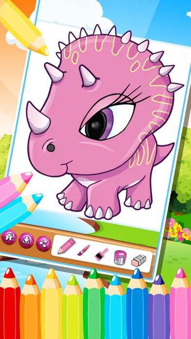 Screenshot di coloring pages drawing for 1st 2nd grade and pre k