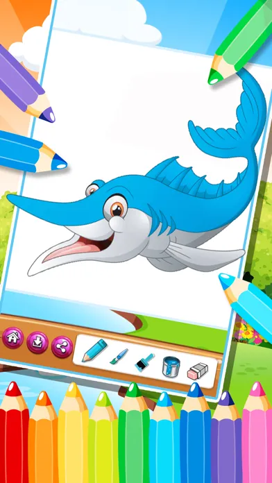 Screenshot di coloring pages drawing for 1st 2nd grade and pre k