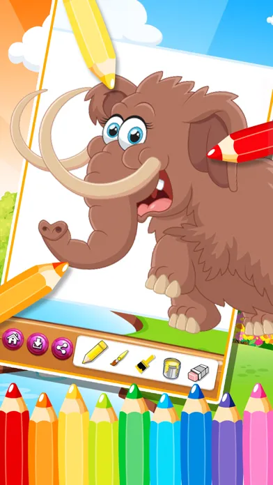 Screenshot di coloring pages drawing for 1st 2nd grade and pre k