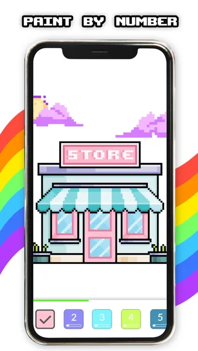Pixel Paint - Coloring Book应用截图