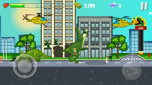 Jurassic Dinosaur City Rampage Screenshots