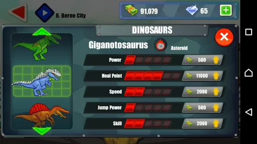 Jurassic Dinosaur City Rampage Screenshots