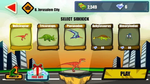 Jurassic Dinosaur City Rampage Screenshots
