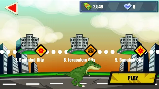 Jurassic Dinosaur City Rampage Screenshots