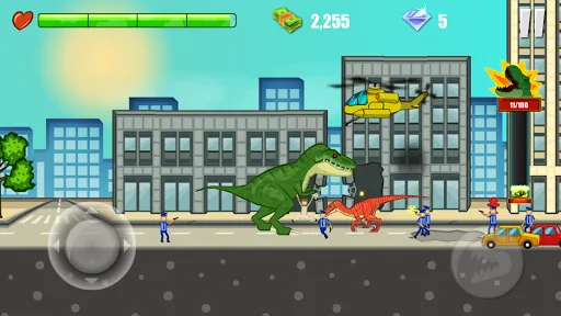 Jurassic Dinosaur City Rampage Screenshots