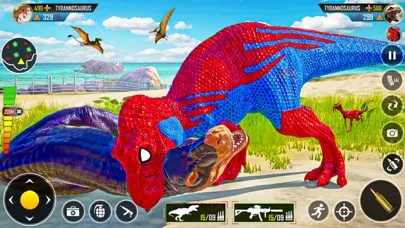 Capturas de tela do Wild Dino Hunting Game 3D