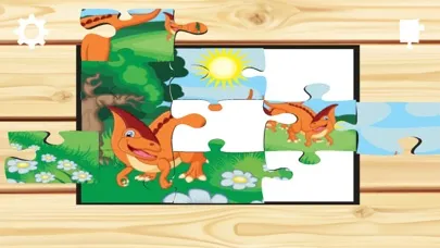 Dino jigsaw puzzles 2 to 7 year educational games Screenshots