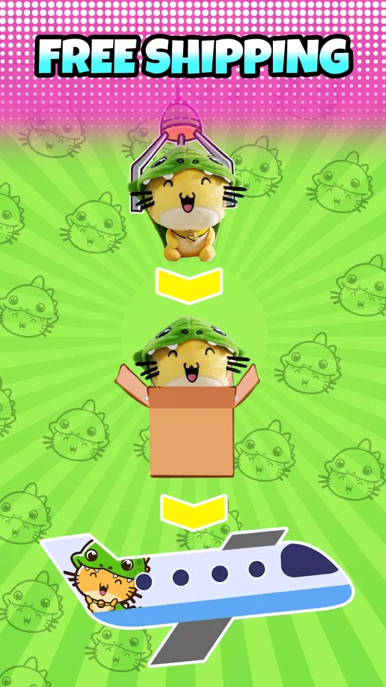 DinoMao Real Claw Machine Game应用截图