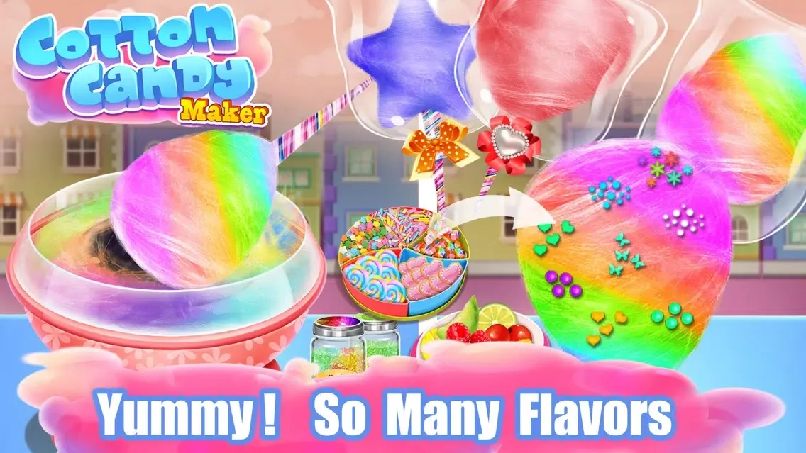 Cotton Candy-DIY Sweet Food Screenshots