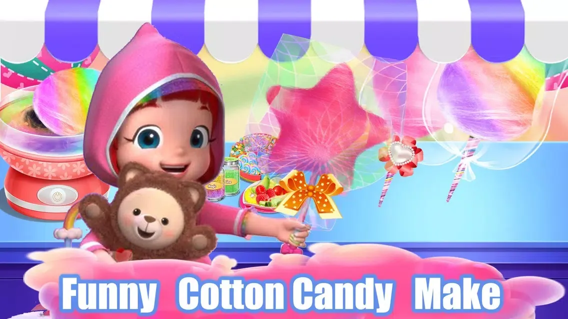 Cotton Candy-DIY Sweet Food Screenshots