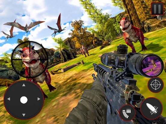 Zrzuty ekranu Real Jungle Dinosaur Hunting iPad 