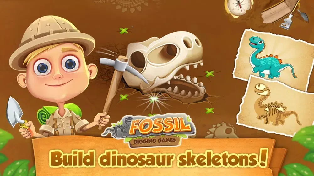 Dinosaur Explorer - Digging 스크린샷