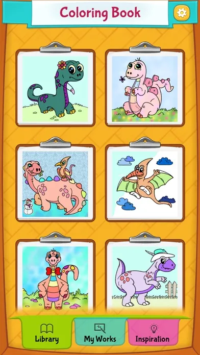 صور Dinosaur Coloring Sheets