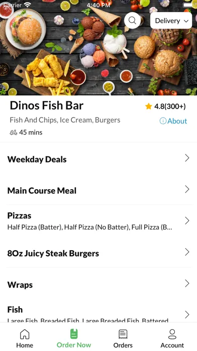 صور Dinos Fish Bar.