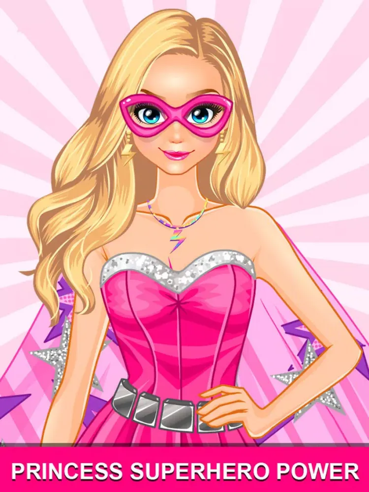 Princess Superhero Power iPad  سکرین شاٹس