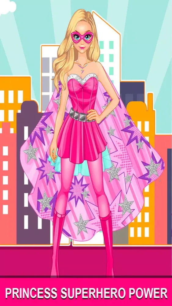 Princess Superhero Power سکرین شاٹس