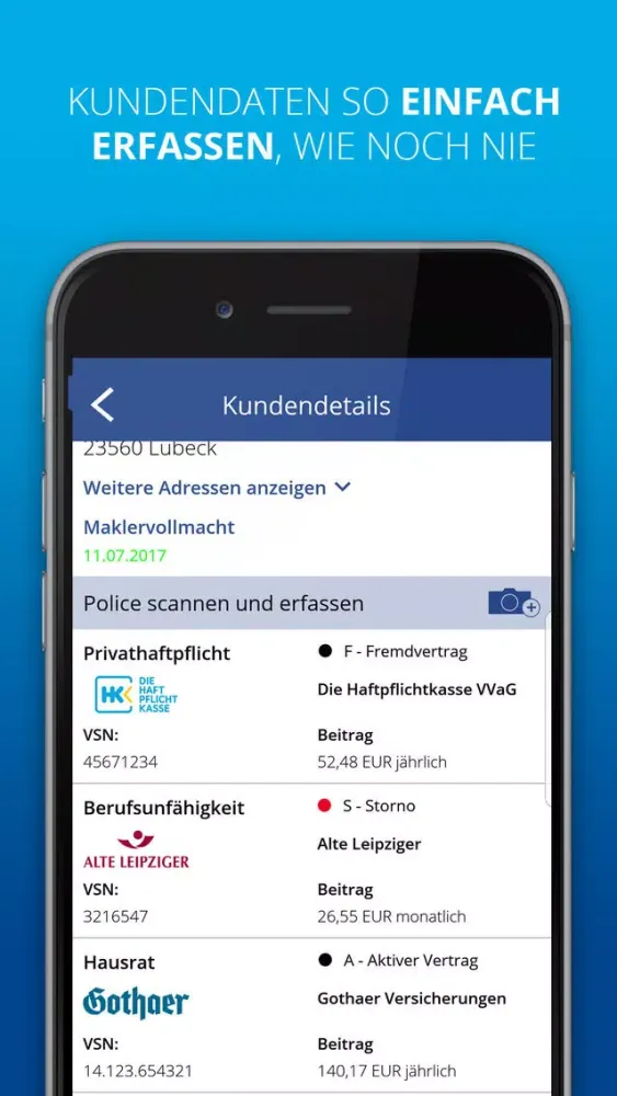 Zrzuty ekranu blau direkt