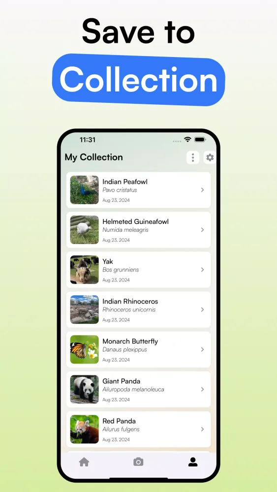 Animal Identifier - iSpecies Screenshots