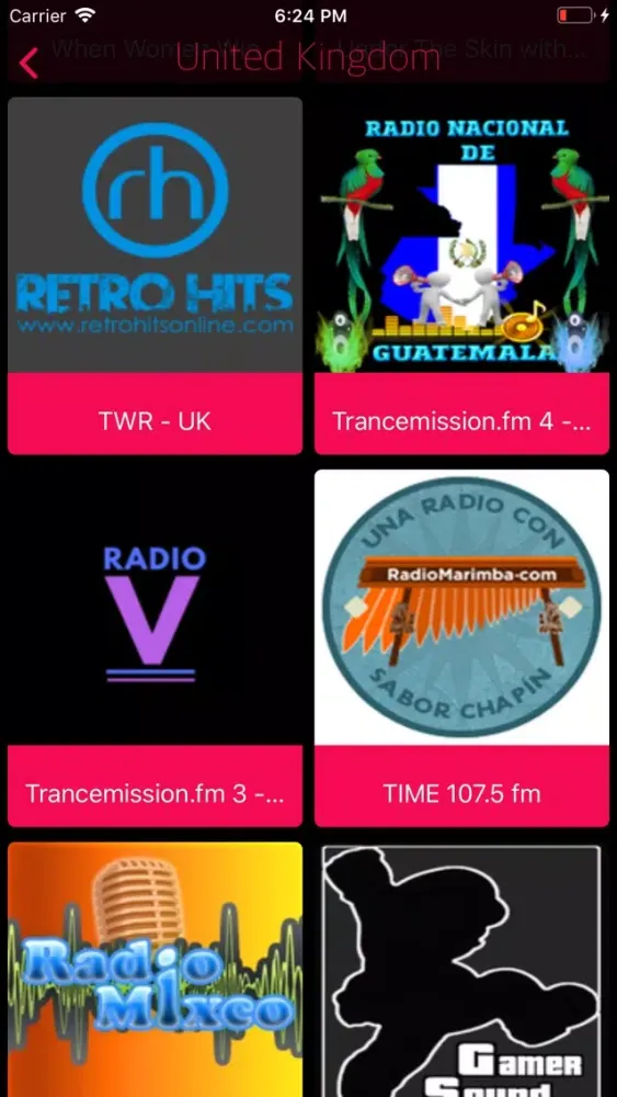 Capturas de tela do DiooFM: Worldwide Radio App