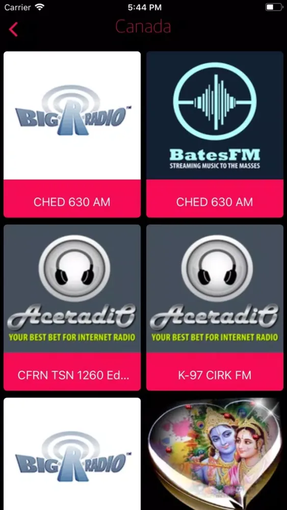 Capturas de tela do DiooFM: Worldwide Radio App