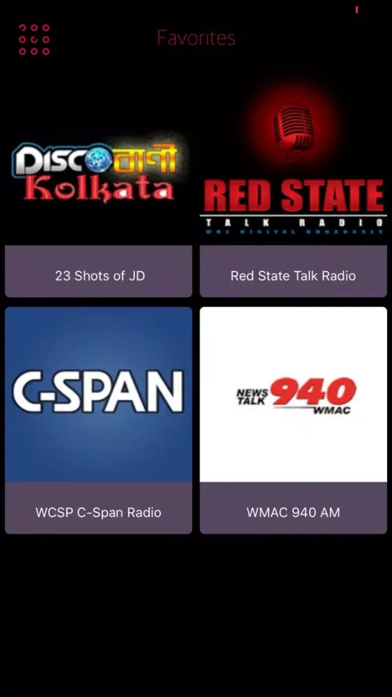 Capturas de tela do DiooFM: Worldwide Radio App