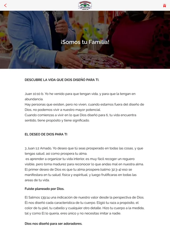 Capturas de pantalla de MINISTERIO DIOS ES AMOR iPad 