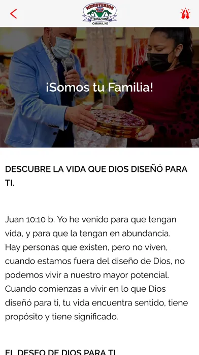 Capturas de pantalla de MINISTERIO DIOS ES AMOR