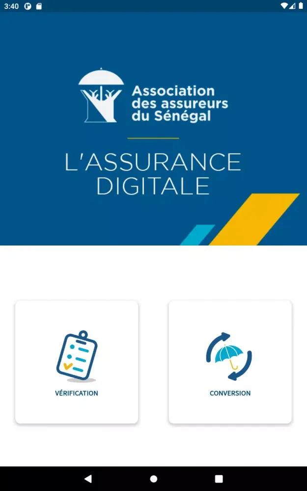 Capturas de tela do Sama Assurance