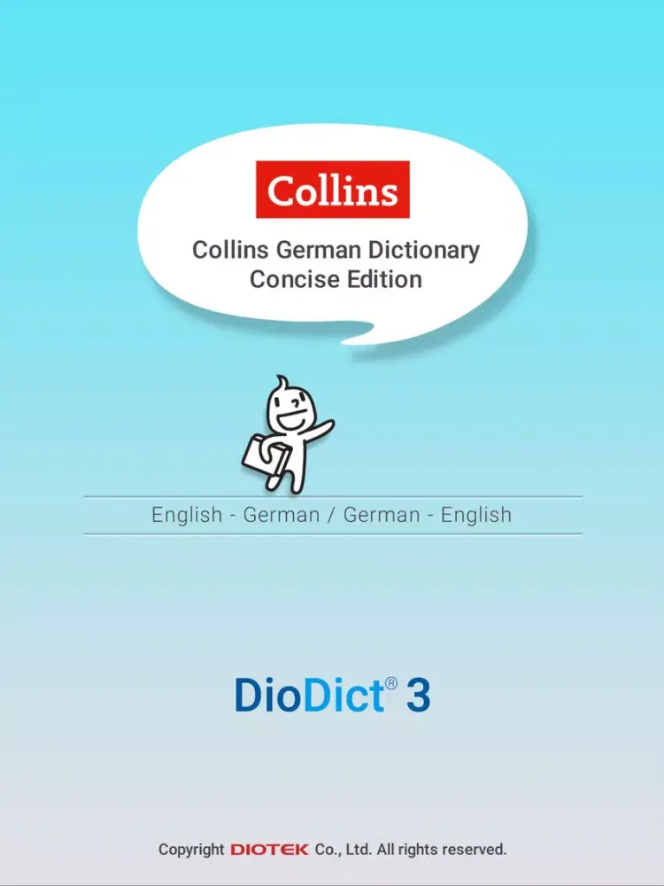 Collins Deluxe German English iPad  स्क्रीनशॉट