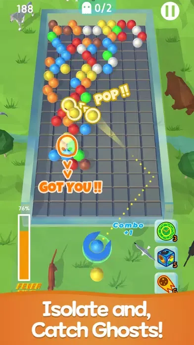 Captures d'écran de Bubble Invasions