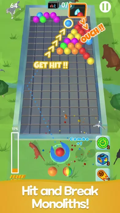 Captures d'écran de Bubble Invasions
