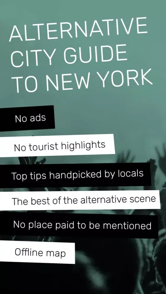 Indie Guides New York City Screenshots