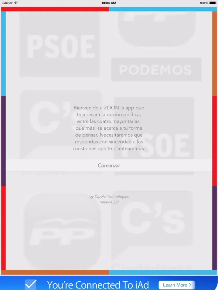 Zoon iPad  Screenshots