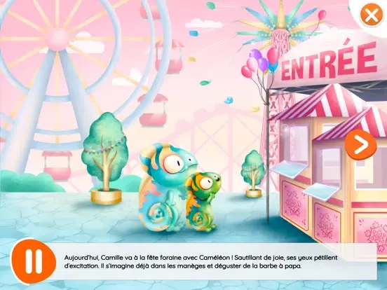 Скриншоты Camille à la fête foraine iPad 