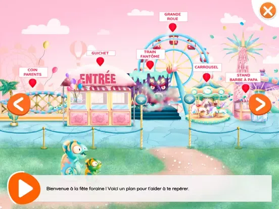 Скриншоты Camille à la fête foraine iPad 