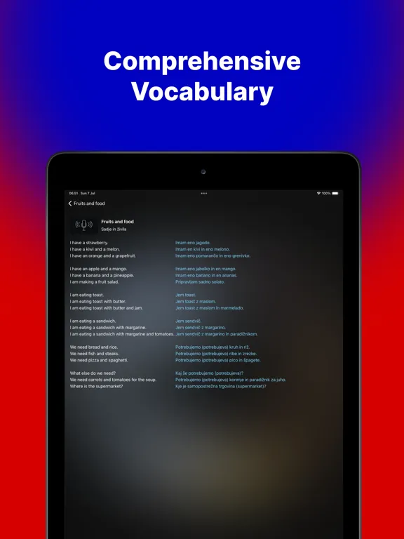 صور Fast - Speak Slovene Language iPad 