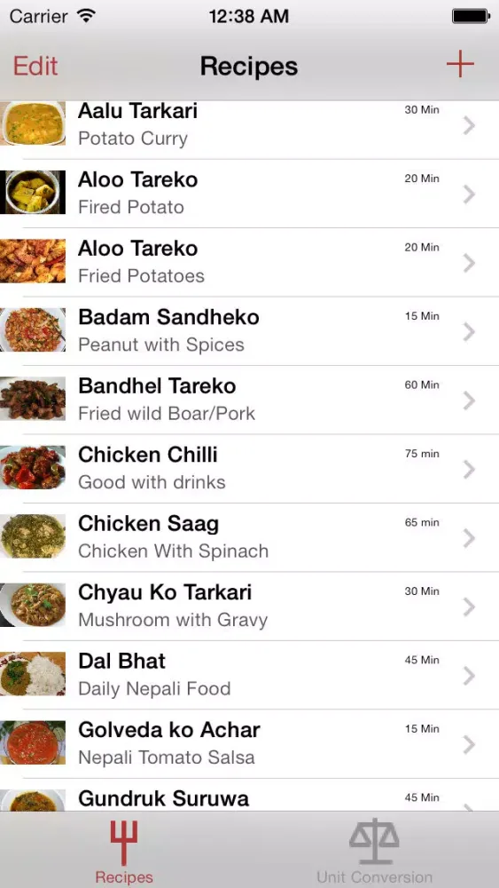 Nepali Recipes 스크린샷
