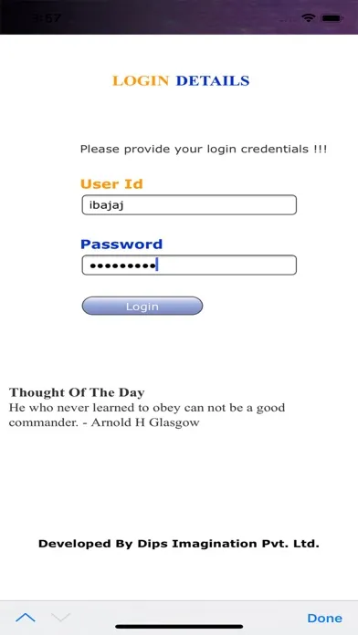 Capturas de tela do My Dirghah Capital App