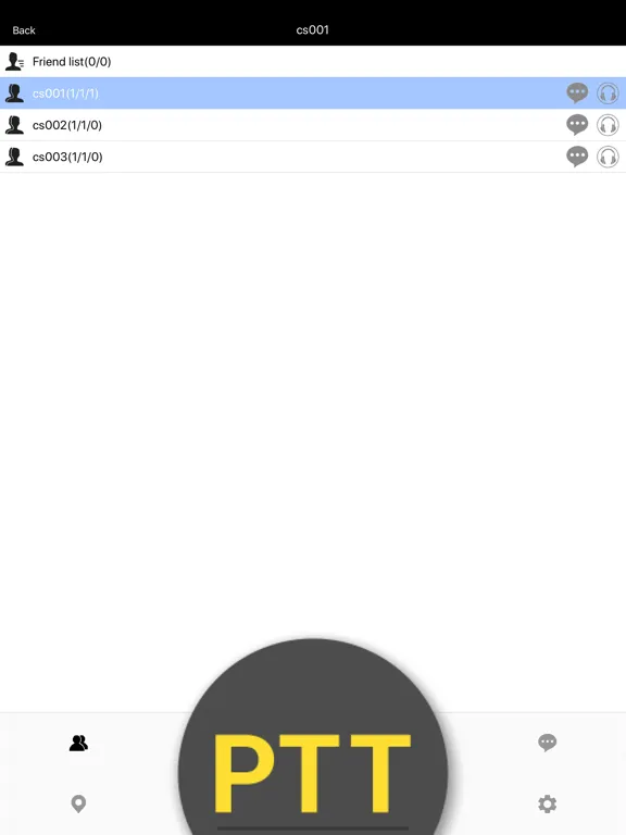 صور Direct PTT iPad 