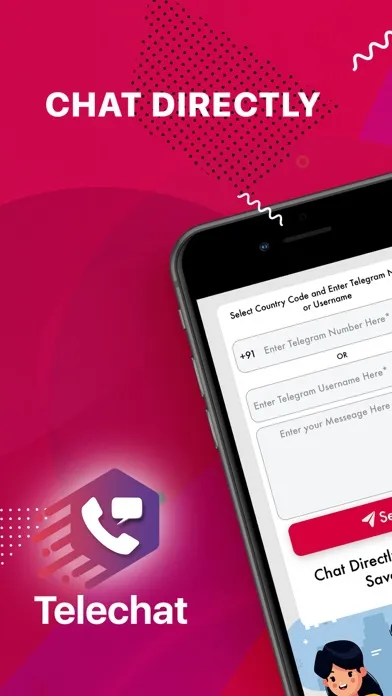 Captures d'écran de Telechat - Direct Telegram