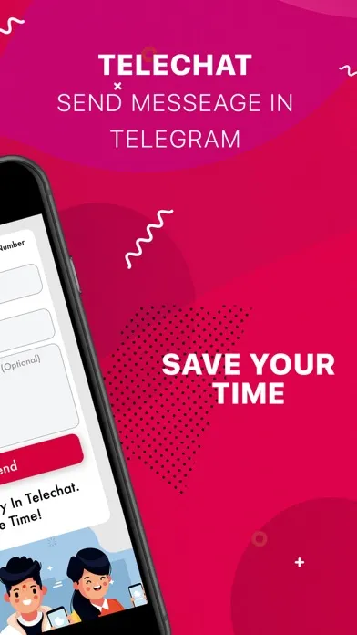 Captures d'écran de Telechat - Direct Telegram