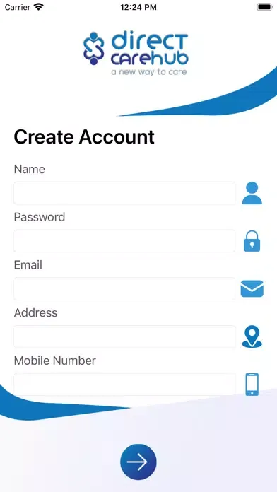 ภาพหน้าจอของ Direct Care Hub
