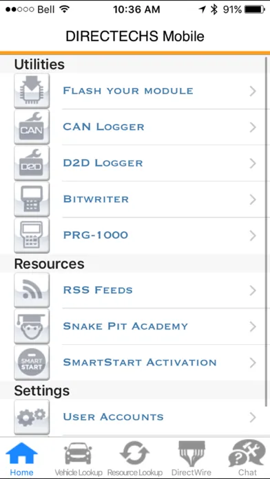 Screenshot di Directechs Mobile