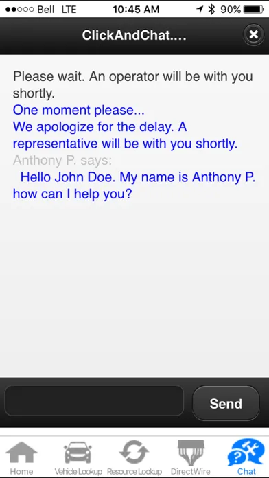 Screenshot di Directechs Mobile